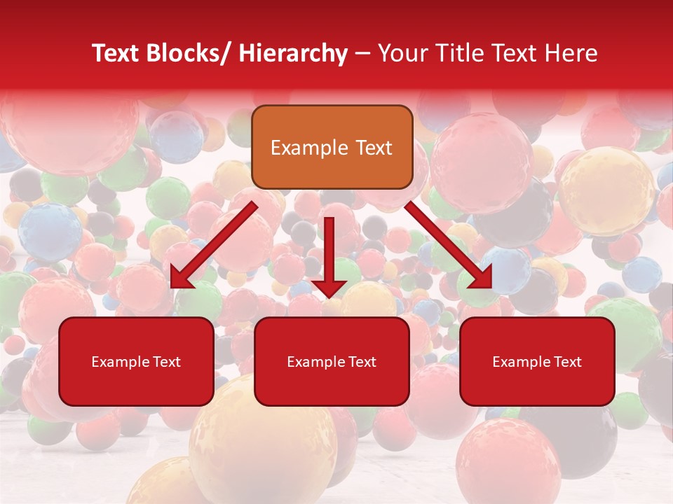 Pink Sphere Children PowerPoint Template