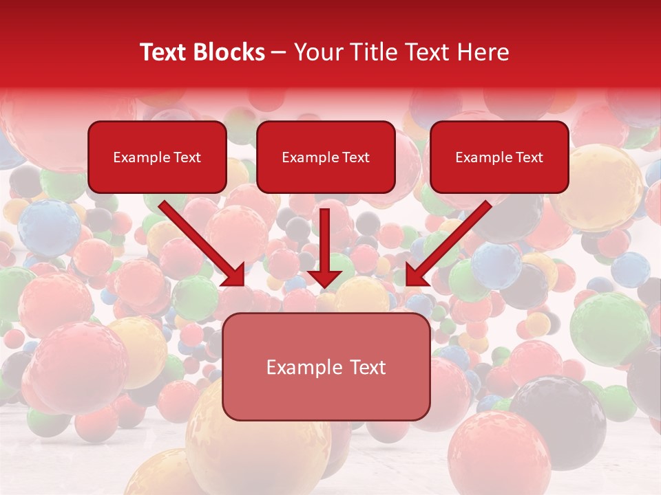 Pink Sphere Children PowerPoint Template