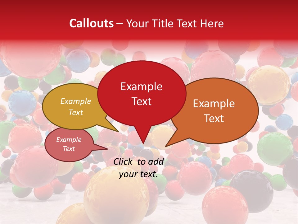 Pink Sphere Children PowerPoint Template