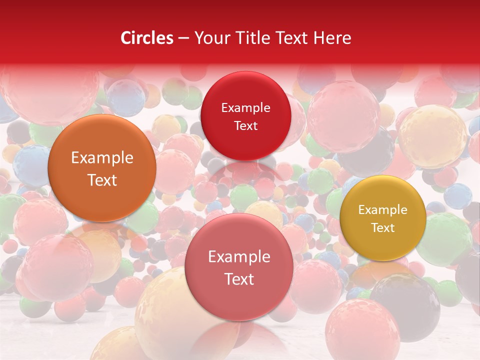 Pink Sphere Children PowerPoint Template