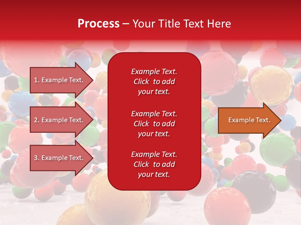 Pink Sphere Children PowerPoint Template