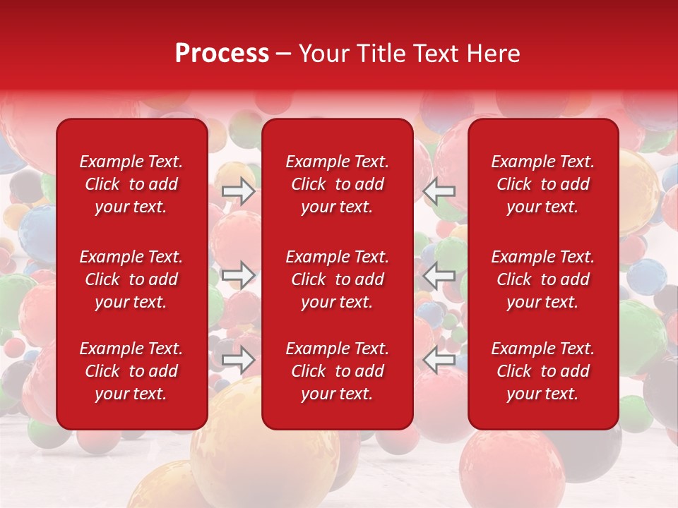 Pink Sphere Children PowerPoint Template