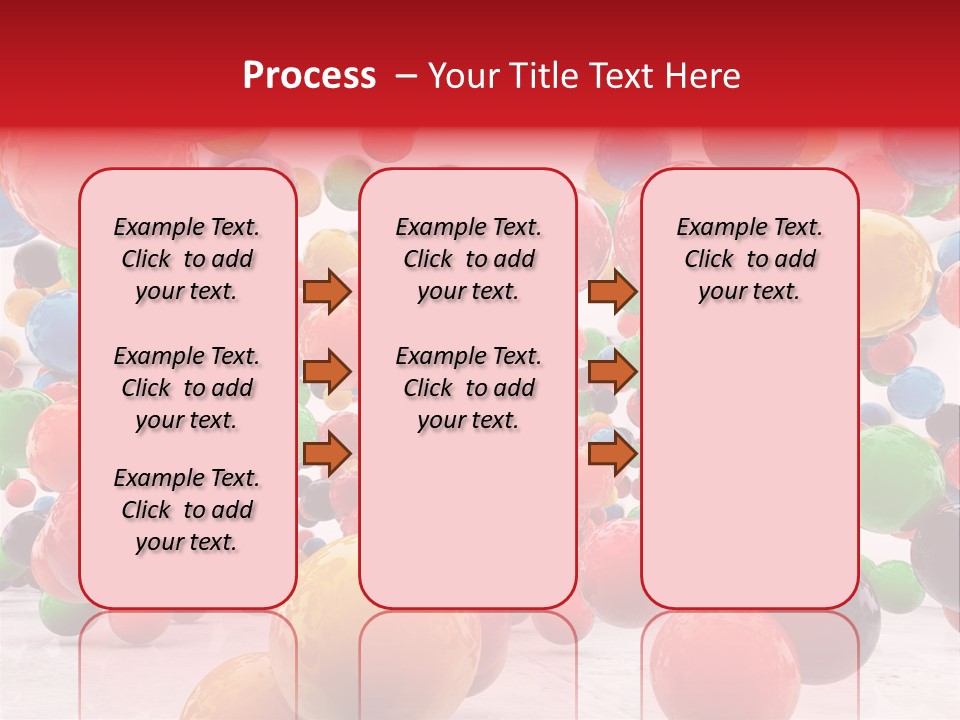 Pink Sphere Children PowerPoint Template