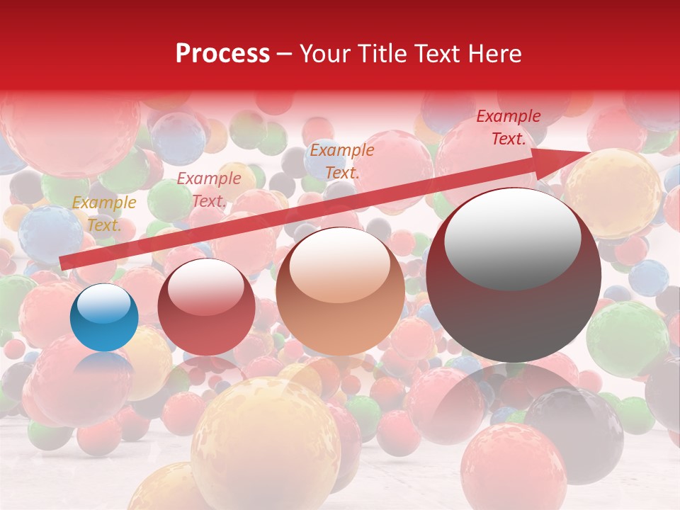 Pink Sphere Children PowerPoint Template