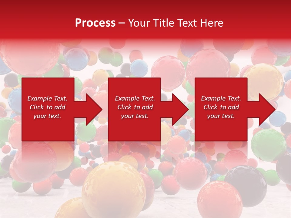 Pink Sphere Children PowerPoint Template