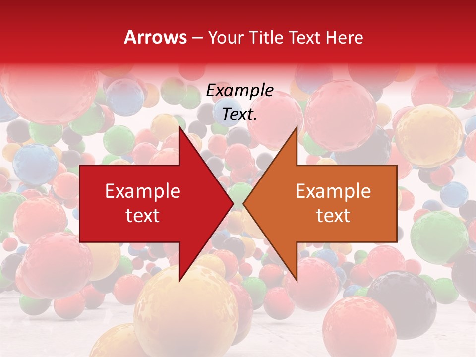 Pink Sphere Children PowerPoint Template