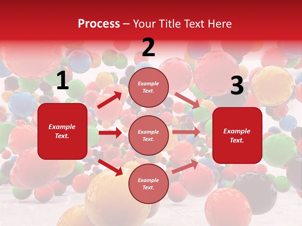 Pink Sphere Children PowerPoint Template