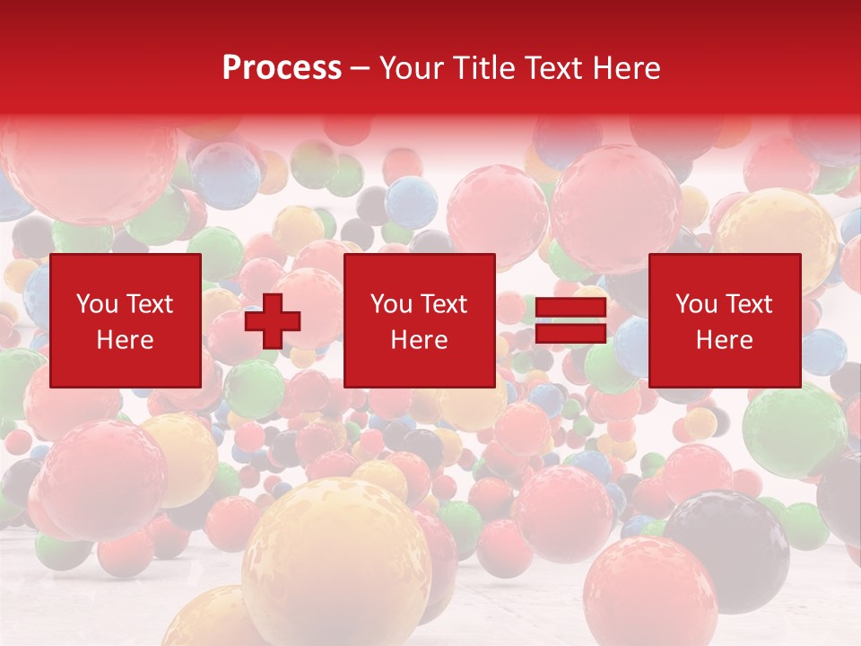 Pink Sphere Children PowerPoint Template