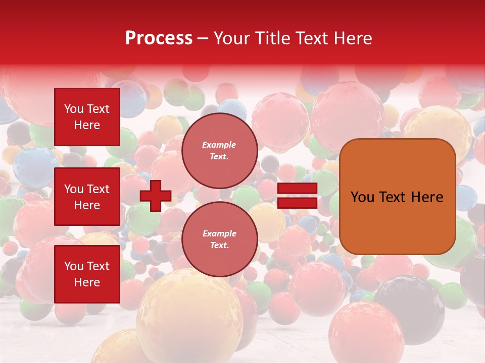 Pink Sphere Children PowerPoint Template