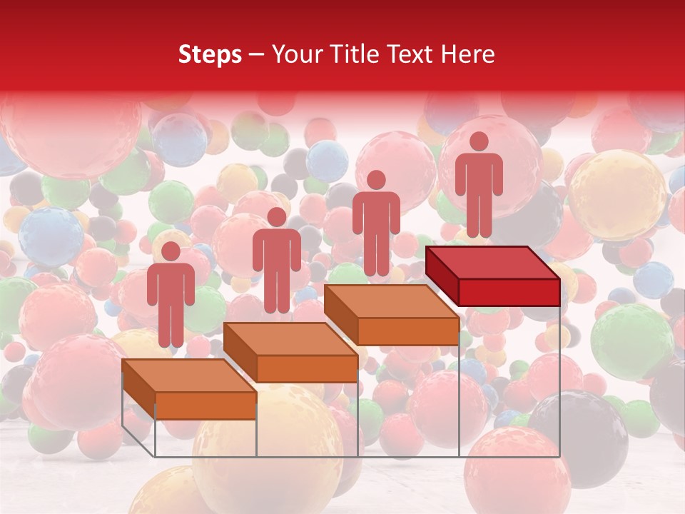 Pink Sphere Children PowerPoint Template