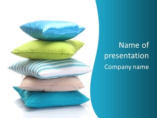 Soft New Fabric PowerPoint Template