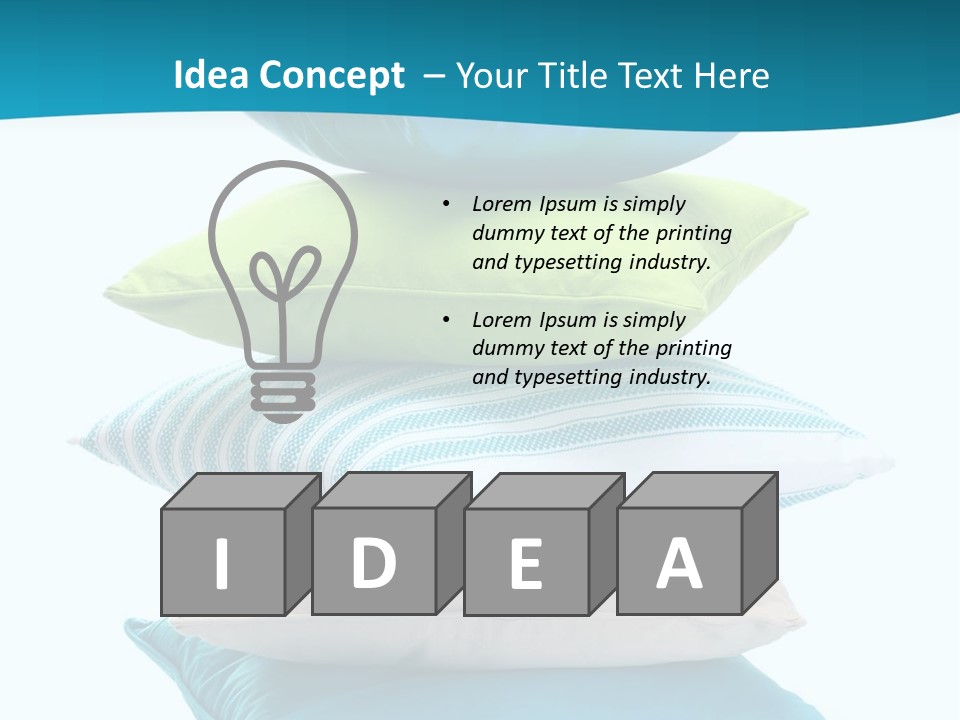 Soft New Fabric PowerPoint Template