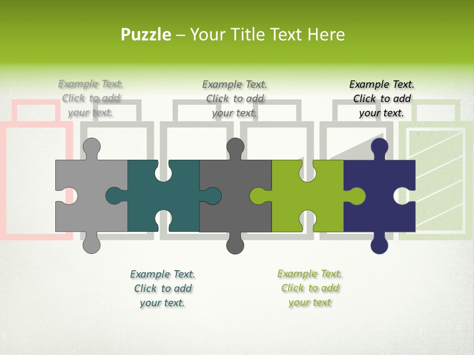 Name Graphic Grunge PowerPoint Template