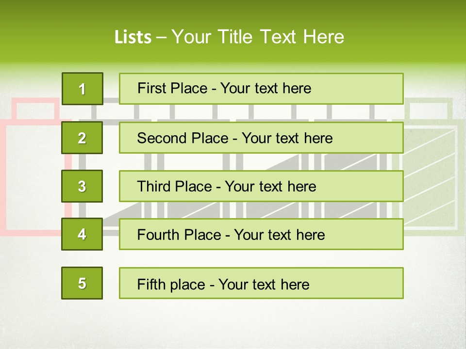 Name Graphic Grunge PowerPoint Template