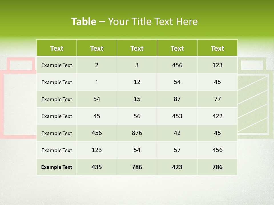 Name Graphic Grunge PowerPoint Template