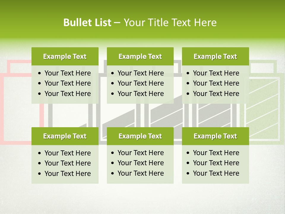 Name Graphic Grunge PowerPoint Template