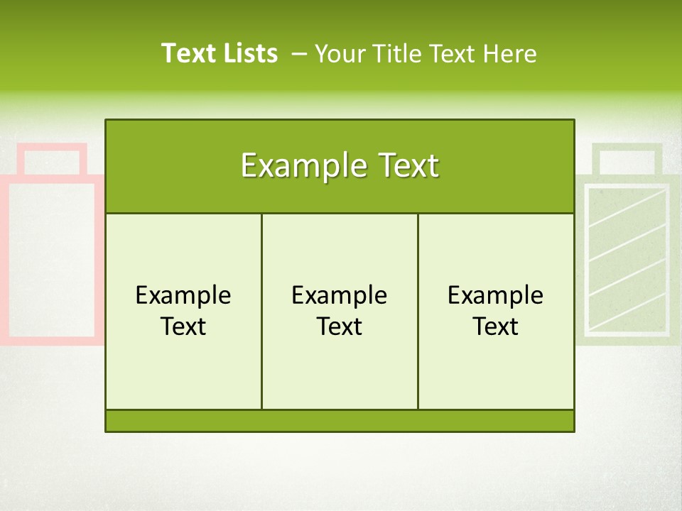 Name Graphic Grunge PowerPoint Template
