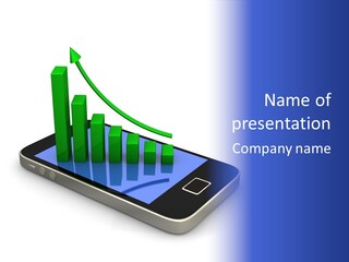 Smartphone Profile Market PowerPoint Template