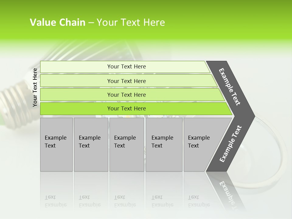 Led Technology Cold PowerPoint Template