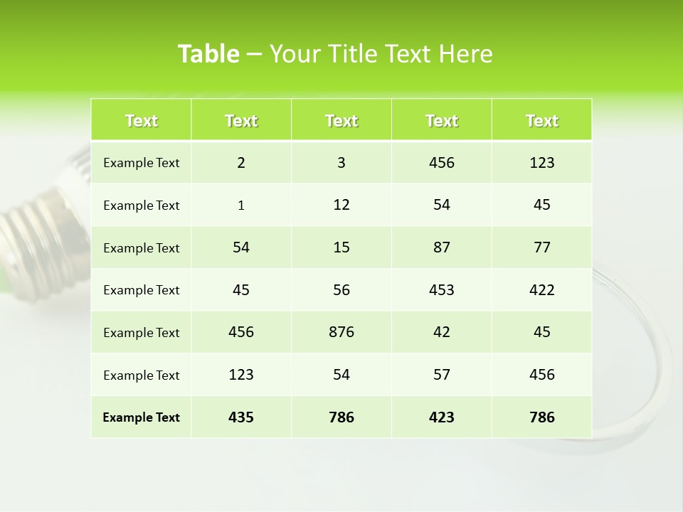 Led Technology Cold PowerPoint Template