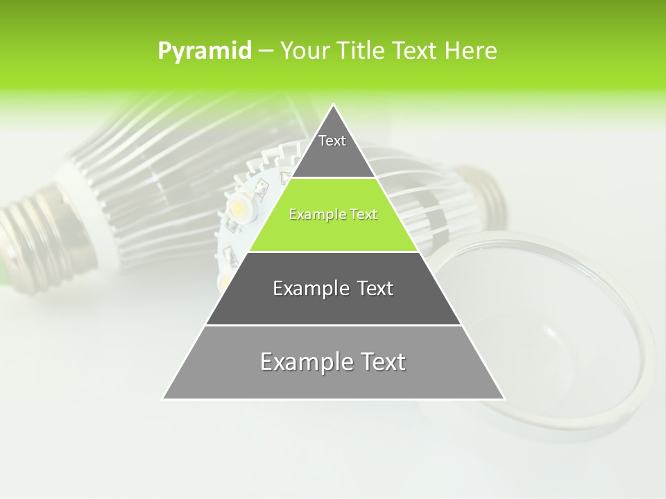 Led Technology Cold PowerPoint Template