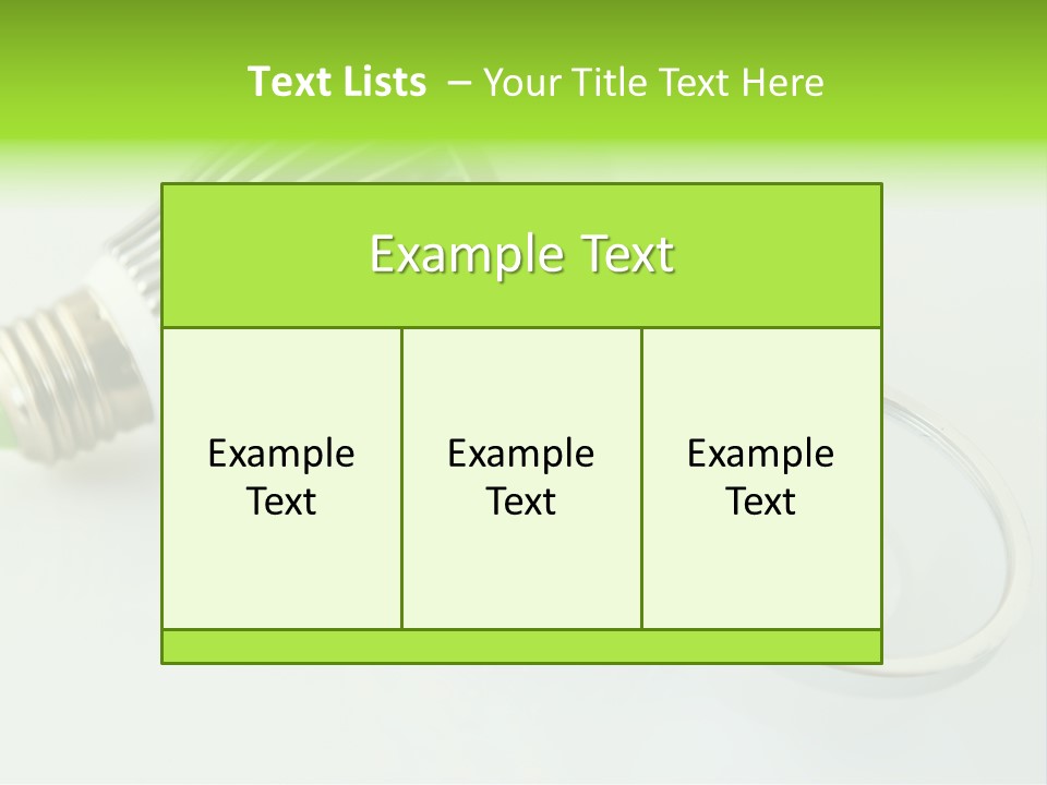 Led Technology Cold PowerPoint Template