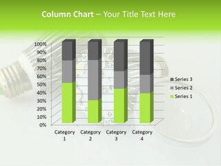 Led Technology Cold PowerPoint Template