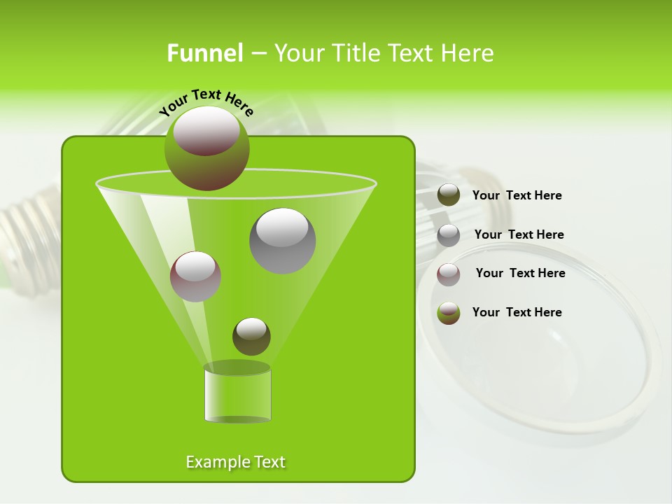 Led Technology Cold PowerPoint Template