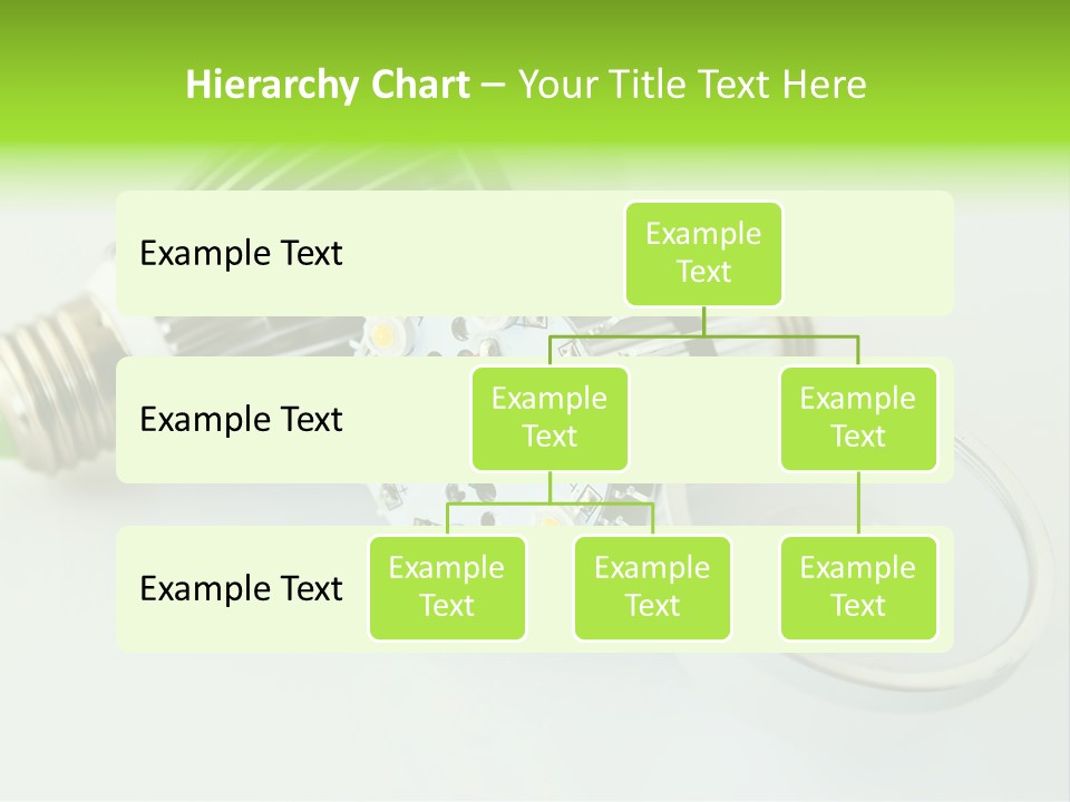 Led Technology Cold PowerPoint Template