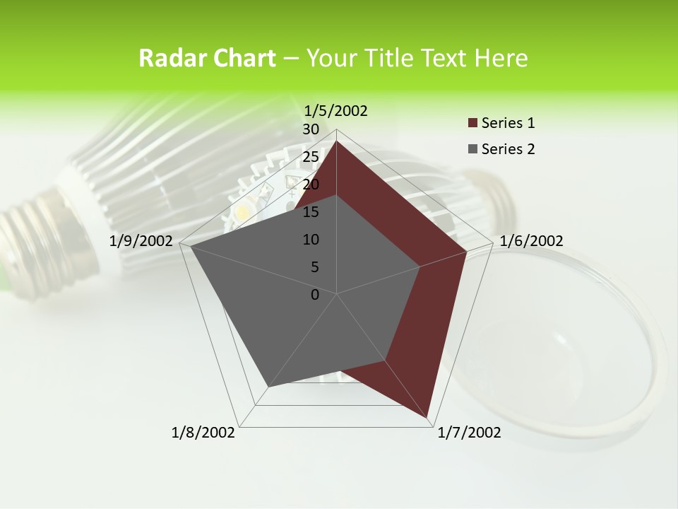 Led Technology Cold PowerPoint Template