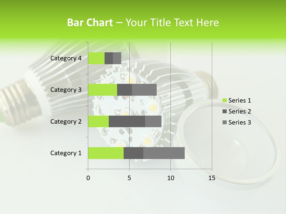 Led Technology Cold PowerPoint Template