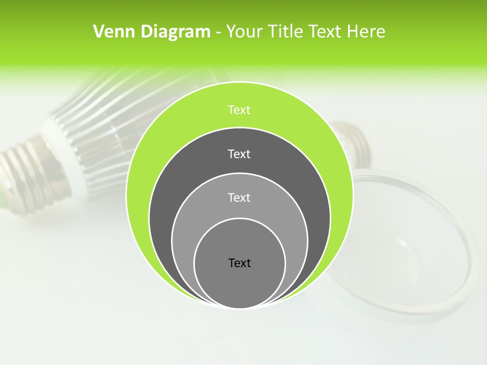 Led Technology Cold PowerPoint Template