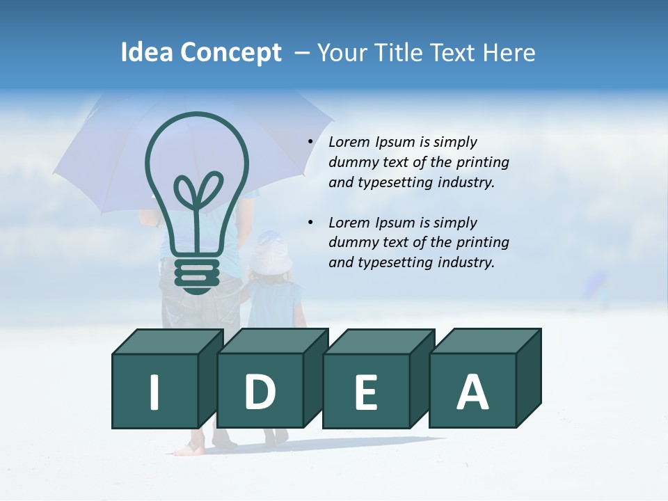 Adult Young Protection PowerPoint Template