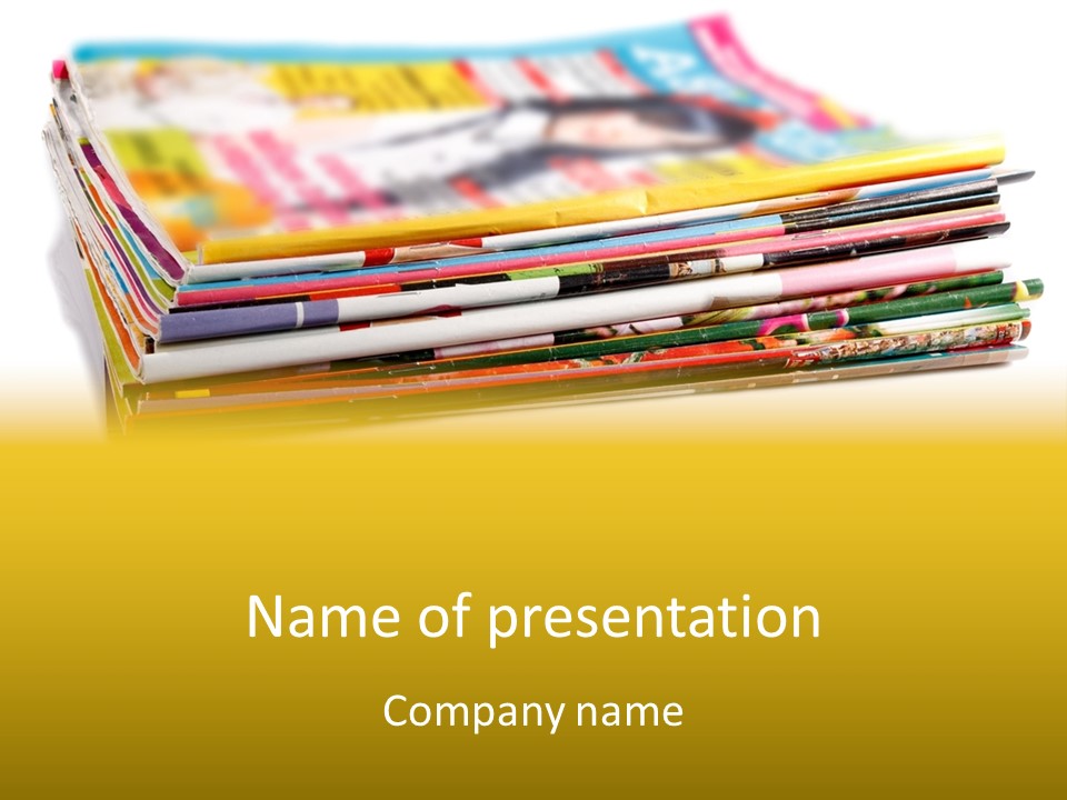 Old Background Pile PowerPoint Template