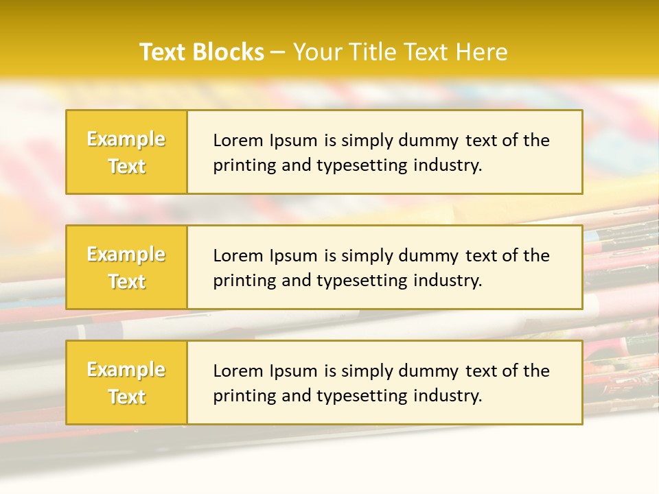 Old Background Pile PowerPoint Template