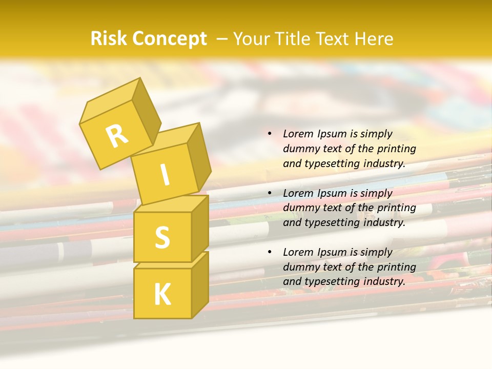 Old Background Pile PowerPoint Template