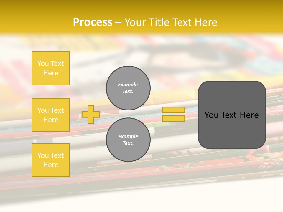 Old Background Pile PowerPoint Template
