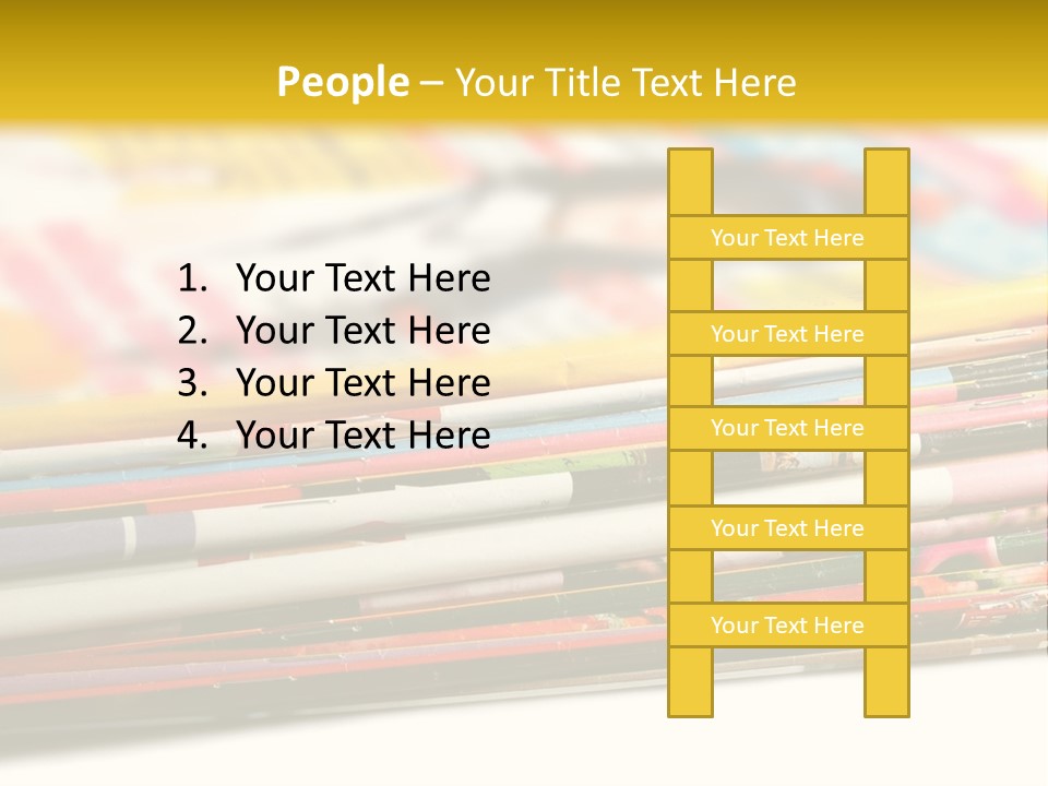 Old Background Pile PowerPoint Template