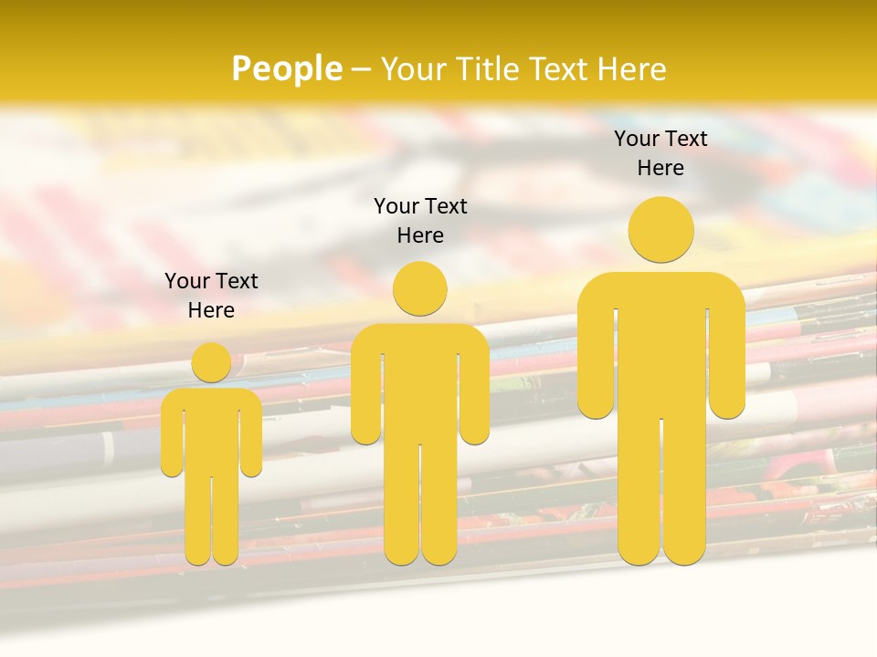 Old Background Pile PowerPoint Template