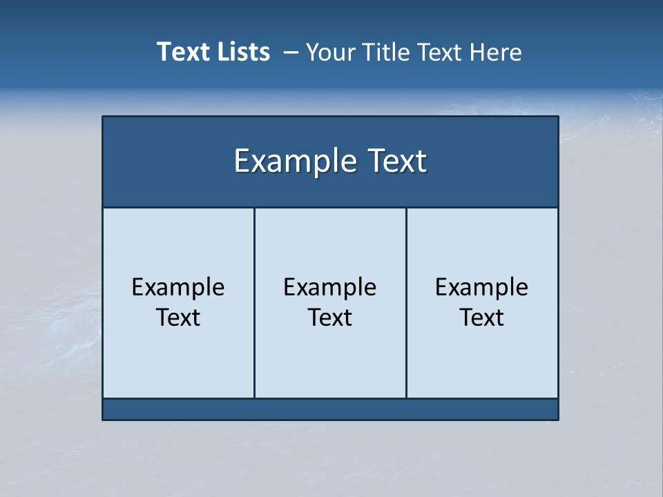 Blue Blue Whale Under PowerPoint Template