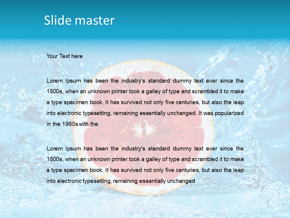 Clean Life Move PowerPoint Template