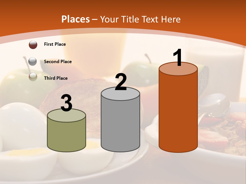 Nutritional Milk Eggs PowerPoint Template