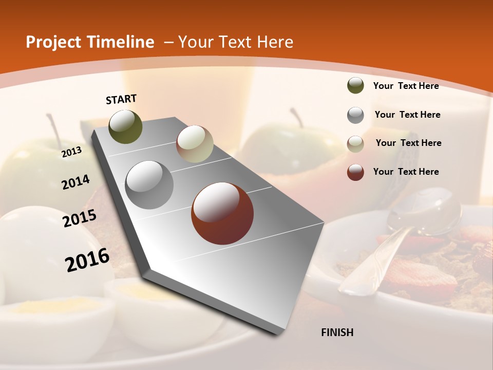 Nutritional Milk Eggs PowerPoint Template