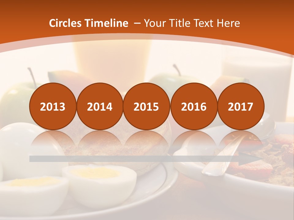 Nutritional Milk Eggs PowerPoint Template