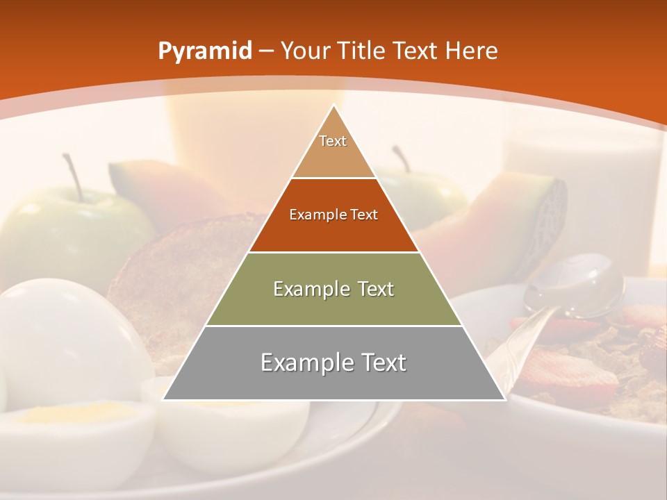 Nutritional Milk Eggs PowerPoint Template
