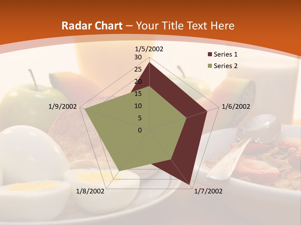 Nutritional Milk Eggs PowerPoint Template