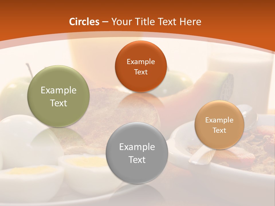 Nutritional Milk Eggs PowerPoint Template