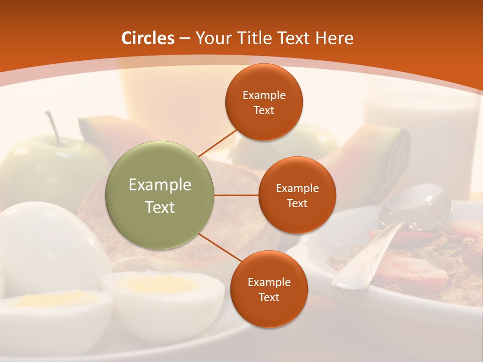 Nutritional Milk Eggs PowerPoint Template