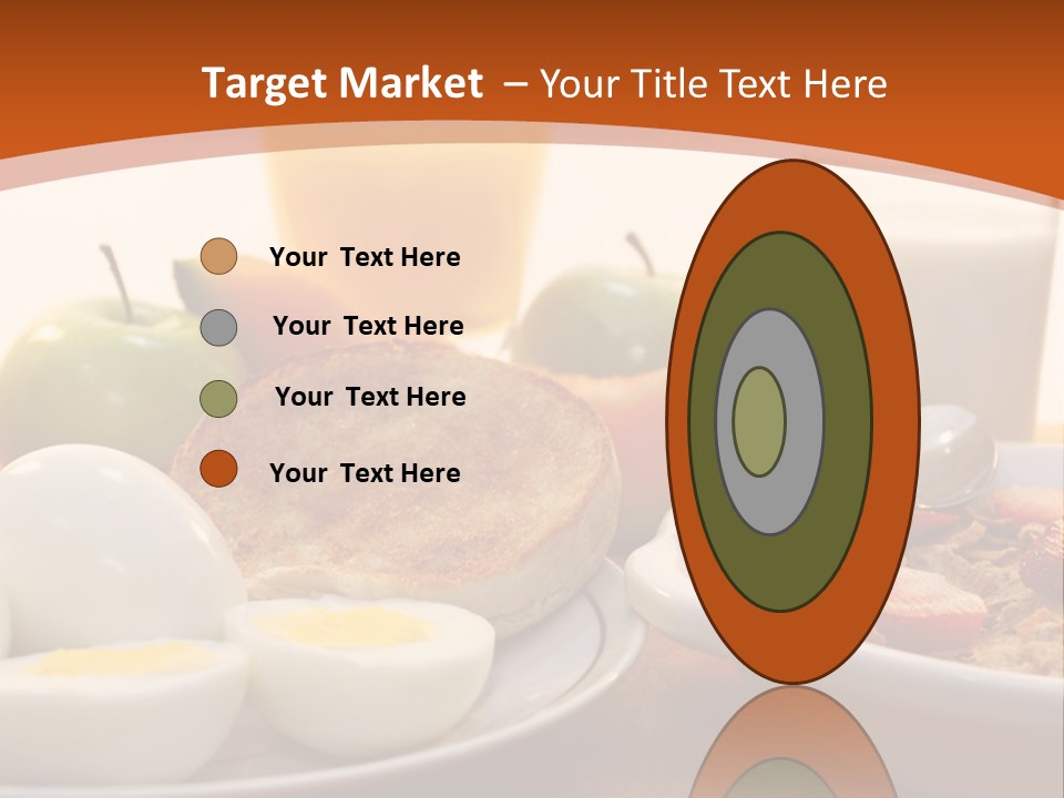Nutritional Milk Eggs PowerPoint Template