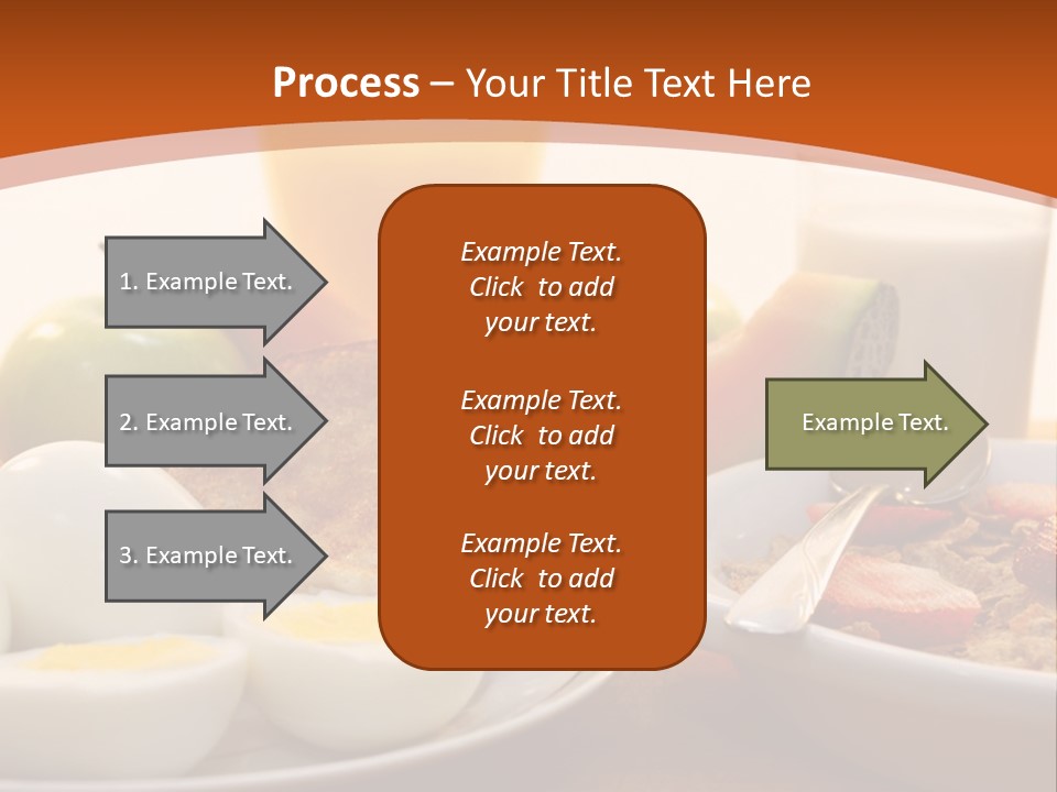 Nutritional Milk Eggs PowerPoint Template